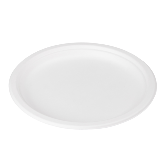 Bio Teller kompostierbar, rund Teller & Schalen, Bio-Teller aus Zuckerrohr