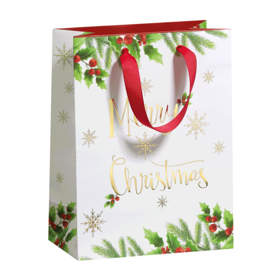 Geschenktasche "Merry Christmas" Geschenktaschen, Weihnachten